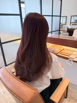 マーリャヘアー(mallia hair) レイヤースタイルレイヤーカットロングレイヤー小顔スタイル