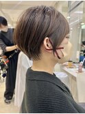 ショートカット×ひし形ショートボブ×髪質改善30代40代50代