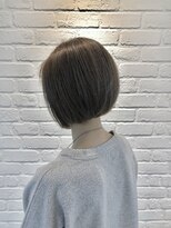 デイジー インデックスヘア 大島店(DAISY index hair)&nbsp;刈り上げマッシュショートラベンダーミルクティーショートボブ