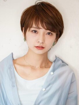 コンティロミー(CONTI ROMMY.) マッシュボブ☆フェザーショート髪質改善マロンベージュ☆本厚木