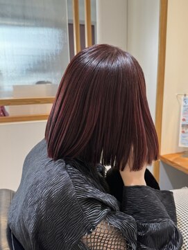 エニィ 池袋西口(Any) くびれヘア/アプリコットオレンジ/ハイライトカラー/池袋