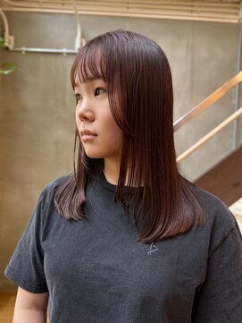 マッシュ 北堀江(MASHU) 【似合わせ 松本】透明感カラー×似合わせレイヤーカット