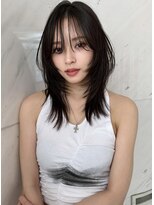 サイン 渋谷(SIGN)&nbsp;20代レイヤーカット/レイヤーボブ/ハッシュカット/透明感カラー