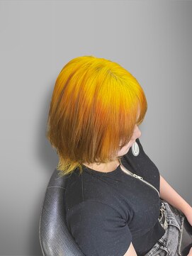 アンディアーモ サカエ(ANDIAMO SAKAE) ボブウルフ ルーツデザインカラー