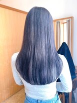 セイドット オモテサンドウ(Say. omotesando)&nbsp;Say.ロングレイヤーヘーゼルグレージュオリーブグレー暗めカラー