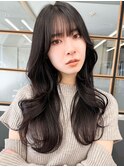 髪質改善◎ふんわりパーマ×くびれヘア/30代40代愛されヘア