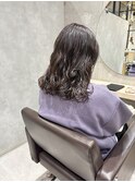 【RYOHEI】ミディアムパーマ_コテ巻き風強めパーマ_10代20代30代
