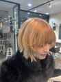 ヘアアンドスペース ベロン(hair&space velon)&nbsp;少し黄味を残した暖かみのあるブロンド