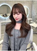 上品韓国ヘアミルクティーベージュ