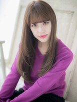 モッズ ヘア 福岡姪浜店(mod's hair)&nbsp;mod's姪浜ウォームベージュシャギー顔周りカットレイヤーロングj