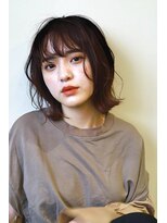 グリーン レーベル 川崎店(Green label)&nbsp;抜け感が色っぽい、ニュアンスボブ