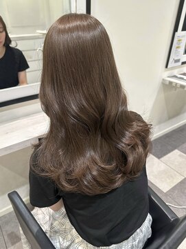 トータルビューティーサロン プリエ(prier) ショコラブラウン/透明感カラー/ロングレイヤーカット/髪質改善