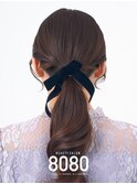 ふわふわローポニーテール（定番ヘアセット）