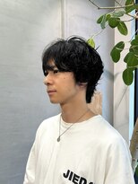 ニール 名古屋 伏見 丸の内(NEELU)&nbsp;[NEELE_take]メンズミディアムニュアンスパーマ