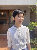ラムネ&nbsp;外国人風ベリーショート。