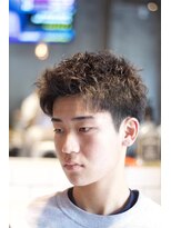 キングスマントーキョー カットクラブ 中野(KINGSMAN TOKYO CUTCLUB)&nbsp;ニュアンスパーマ/ツイストスパイラル/フェード[中野/MEN'S]