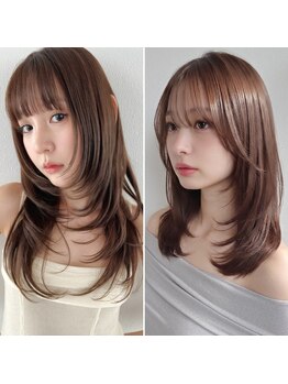 ナイン(9 nine)の写真/髪がつやつやになる髪質改善カラーが大人気！貴方の髪を潤い溢れる髪質に導きます◎
