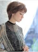 大人美シルエットボブ