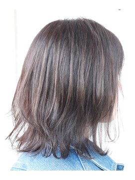 アムレヘアー(amule hair) 【amule hair】グレージュ×ネオウルフ