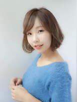 ルティア(Lutia)&nbsp;流しバング ショートボブ アッシュカラー★★