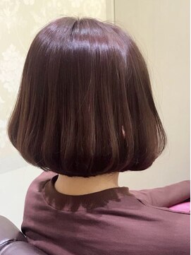 ロイヤルヘアー(ROYAL HAIR) シアーモーヴピンク×ボブ