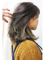 サンクレポ&nbsp;【CINQ REPOcare&design】 インナーカラー×グレー 佐藤拓哉