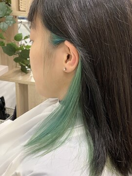 アトリエ リアン(atelier Lian) 【お客様スタイル】インナーカラー