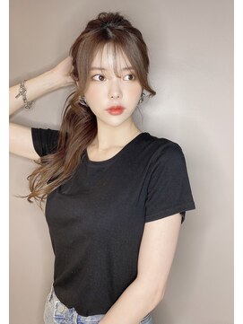 レア 中野(Le'a) Le'a齋藤【ヨシンモリポニーテール】大人ロング/ビジネス