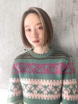 シスタ(SISTA)&nbsp;ハイライト/ケアブリーチ/ダブルカラー/ボブ/髪質改善/AMU