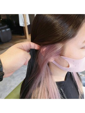 ナンバー ジェミカ 札幌(N° jemica) 大人かわいいエギョモリ ミルクティーブラウン ひし形シルエット