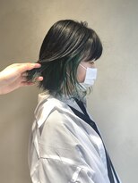 ニュートン(NEWTON) 【NEWTON×川島】インナーブリーチ×モスグリーン♪