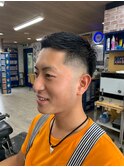 おしゃれボウズフェード