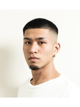 レンゲン(LENGEN) 束感刈り上げビジネス七三ツーブロックアップバング281