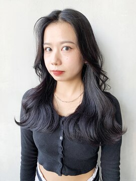 アイティーバイアルバム 藤沢店(IT by ALBUM) くびれミディアム_くびれヘアビタミンカラー_38867