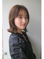 ダヴィン 中目黒(DaVin)&nbsp;【DaVin中目黒】大人可愛いくびれボブ　チョコレートブラウン