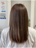 髪質改善ロングストレート