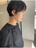 丸みのショート