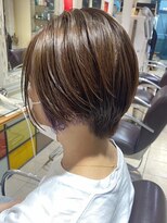 ネオリーブ チッタ 阿佐ヶ谷店(Neolive citta)&nbsp;簡単スタイリング☆デザインカラー×ショートスタイル