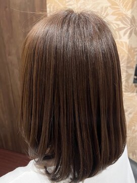 アン(an) ボブホワイトパール