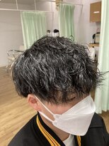 ナチュラル(Natural) 前下がりマッシュ×ツイストスパイラルパーマ