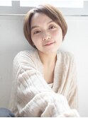 大人可愛い小顔ショート207