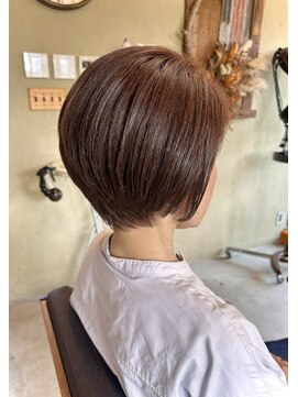 ヘアメイク ブーケ(HAIR MAKE Bouquet) すっきり丸みショート