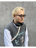 マノハル(MANOHARU)&nbsp;ハイトーンカラー マッシュパーマ