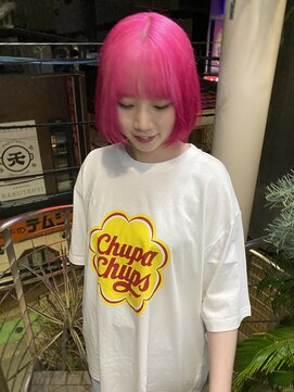 ペッシェ(pesce) ハイライト/波巻き/マッシュパーマ/ウルフ/インナーグレージュ