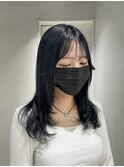 ブルーブラック/就活カラー【藤野はるひ】