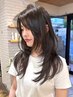 カット＋カラー  ￥10600(レイヤーカット/ベージュカラー)