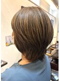 ショートグラデーション40代50代60代