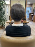 艶々トーンダウンショートスタイル