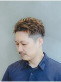 メンズアップバングショート/刈り上げ/スパイキーショート