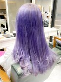 パープルアッシュバイオレットグレージュ　紫カラー